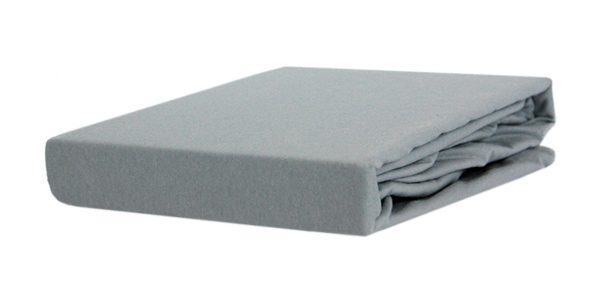 Jersey fabric sheet with elastic