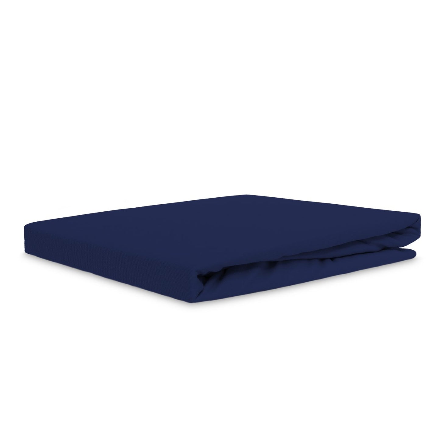 Satin bed sheet - Dark blue