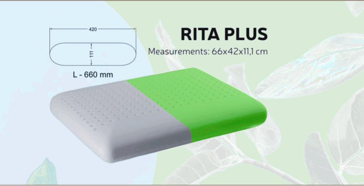 Viskoelastinė pagalvė "Rita Plus"Aprašymas:
Mūsų "Rita Plus" viskoelastinė pagalvė su ricinos aliejumi yra tobula pagalvė jūsų geram miegui ir patogiam poilsio metui. Ši pagalvė sujungia išskirtinį PorolonoNamaiViskoelastinė pagalvė "Rita